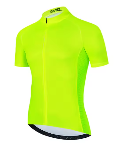Solid Color Summer Men Short Sleeves Cycling Jersey Polyeste Clothing Quick Dry MTB Bicycle Mallot Ciclismo Shirts Bike Clothes