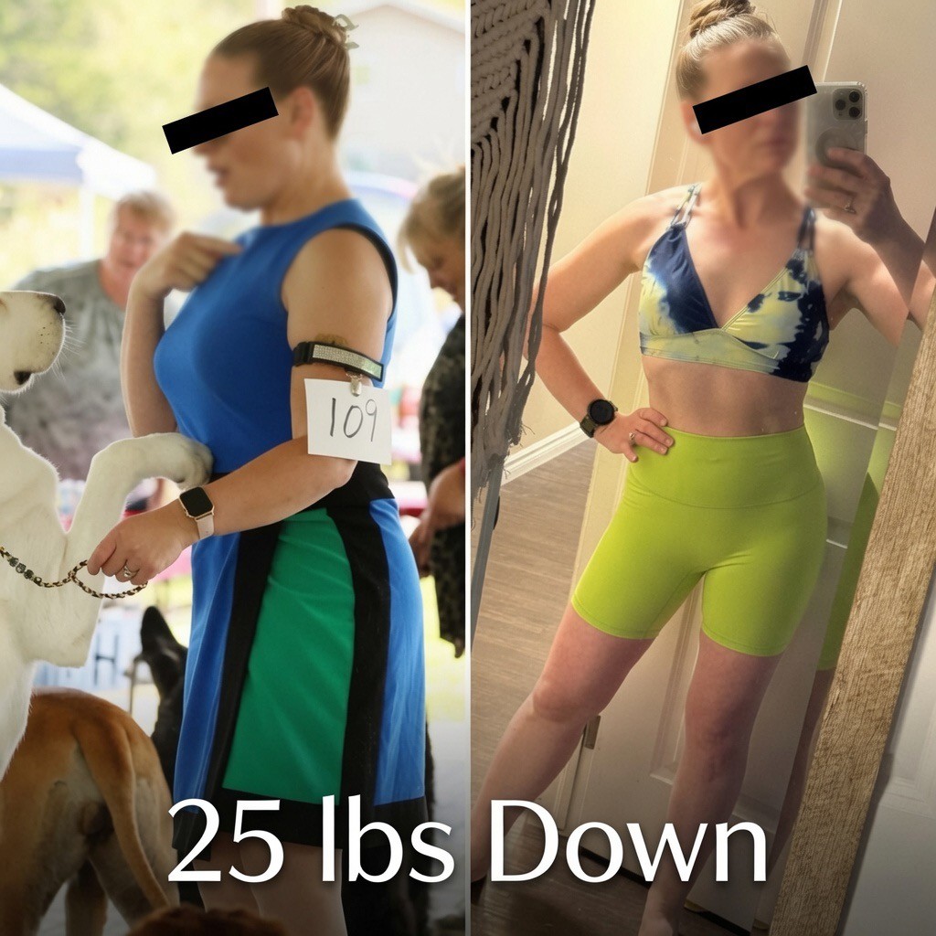 February 2026 to June 2026 - 25lb weightloss using walking and retatrutide